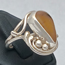 Load image into Gallery viewer, Amber Gemstone Ring