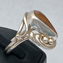 Load image into Gallery viewer, Amber Gemstone Ring