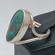 Load image into Gallery viewer, Chrysocolla Gemstone Handcrafted Ring (Copy)