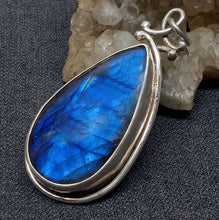 Load image into Gallery viewer, Blue Labradorite Gemstone Custom Pendant