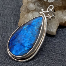 Load image into Gallery viewer, Blue Labradorite Gemstone Custom Pendant