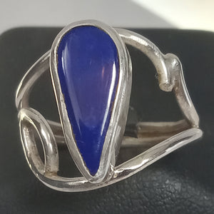 Lapis Lazuli AAA Grade Blue Gemstone Ring