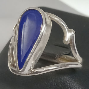 Lapis Lazuli AAA Grade Blue Gemstone Ring