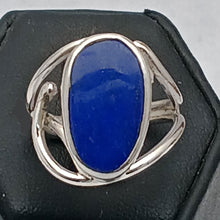 Load image into Gallery viewer, Lapis Lazuli AAA Grade Blue Gemstone Ring