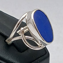 Load image into Gallery viewer, Lapis Lazuli AAA Grade Blue Gemstone Ring