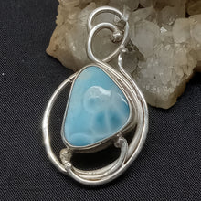 Load image into Gallery viewer, Larimar Gemstone Sterling Custom Pendant