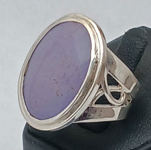 Load image into Gallery viewer, Henderson Lavender Agate Gemstone Silver Ring