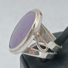 Load image into Gallery viewer, Henderson Lavender Agate Gemstone Silver Ring