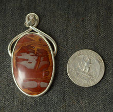 Load image into Gallery viewer, Custom Sterling Silver Australian Narina Jasper Pendant