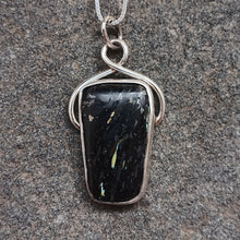 Load image into Gallery viewer, Nuummite Silver Pendant (Copy)