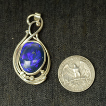 Load image into Gallery viewer, Opal Gemstone Silver Pendant
