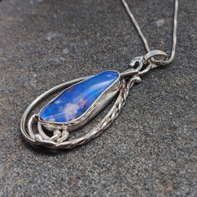Load image into Gallery viewer, Opal Gemstone Silver Pendant