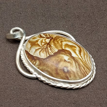 Load image into Gallery viewer, Picture Jasper Sterling Silver Pendant