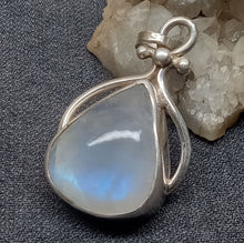 Load image into Gallery viewer, Rainbow Moonstone Gemstone Pendant