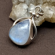 Load image into Gallery viewer, Rainbow Moonstone Gemstone Pendant