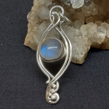 Load image into Gallery viewer, Rainbow Moonstone Gemstone Pendant