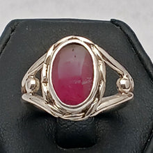 Load image into Gallery viewer, Red Tourmaline Gemstone Custom Ring
