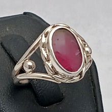 Load image into Gallery viewer, Red Tourmaline Gemstone Custom Ring