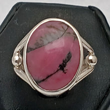 Load image into Gallery viewer, Rhodonite Gemstone Ring