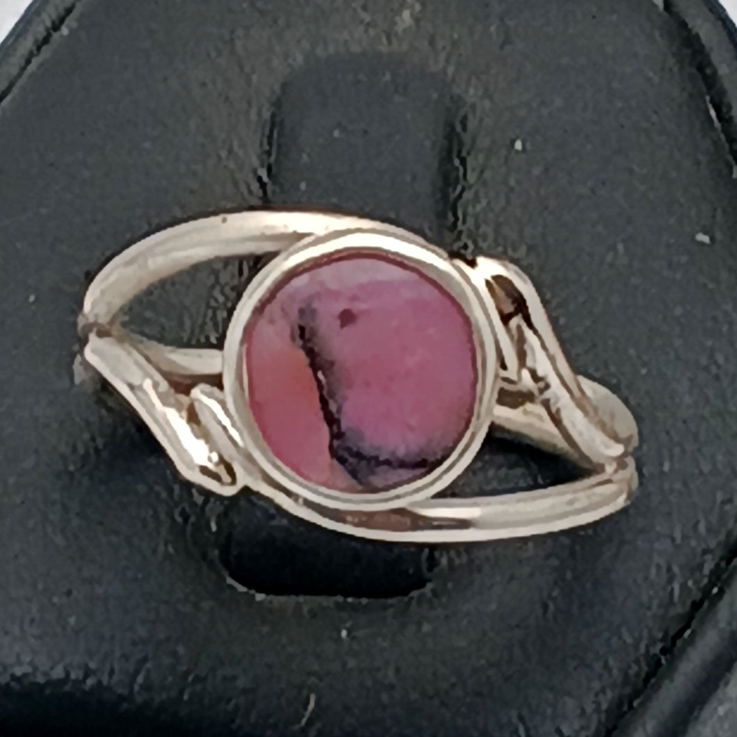 Rhodonite Gemstone Ring