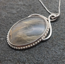 Load image into Gallery viewer, Rutilated Quartz Gemstone Pendant