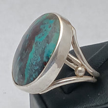 Load image into Gallery viewer, Shattuckite Gemstone Handcrafted Ring