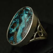 Load image into Gallery viewer, Shattuckite Gemstone Handcrafted Ring