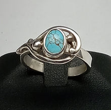 Load image into Gallery viewer, Persian Turquoise Gemstone Ring