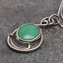Load image into Gallery viewer, Natural Variscite Gemstone Pendant