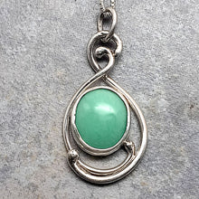 Load image into Gallery viewer, Natural Variscite Gemstone Pendant