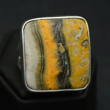 Load image into Gallery viewer, Bumble Bee Jasper Ring