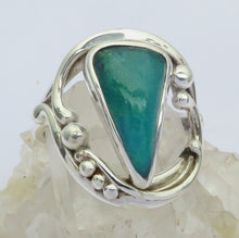 Load image into Gallery viewer, Gem Silica Copper Mineral Gemstone Handcrafted Ring
