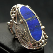 Load image into Gallery viewer, Lapis Lazuli AAA Grade Blue Gemstone Ring
