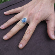 Load image into Gallery viewer, Opal Triplet Gemstone Ring