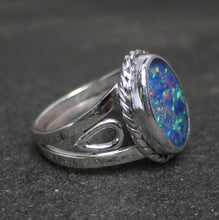Load image into Gallery viewer, Opal Triplet Gemstone Ring