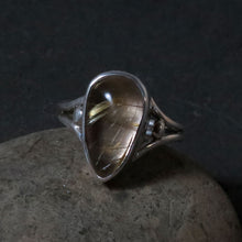 Load image into Gallery viewer, Rutilated Quartz Gemstone Ring