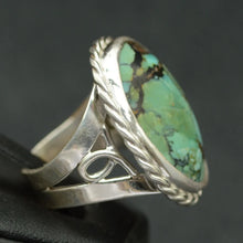 Load image into Gallery viewer, Tibetan Turquoise Natural Gemstone Ring
